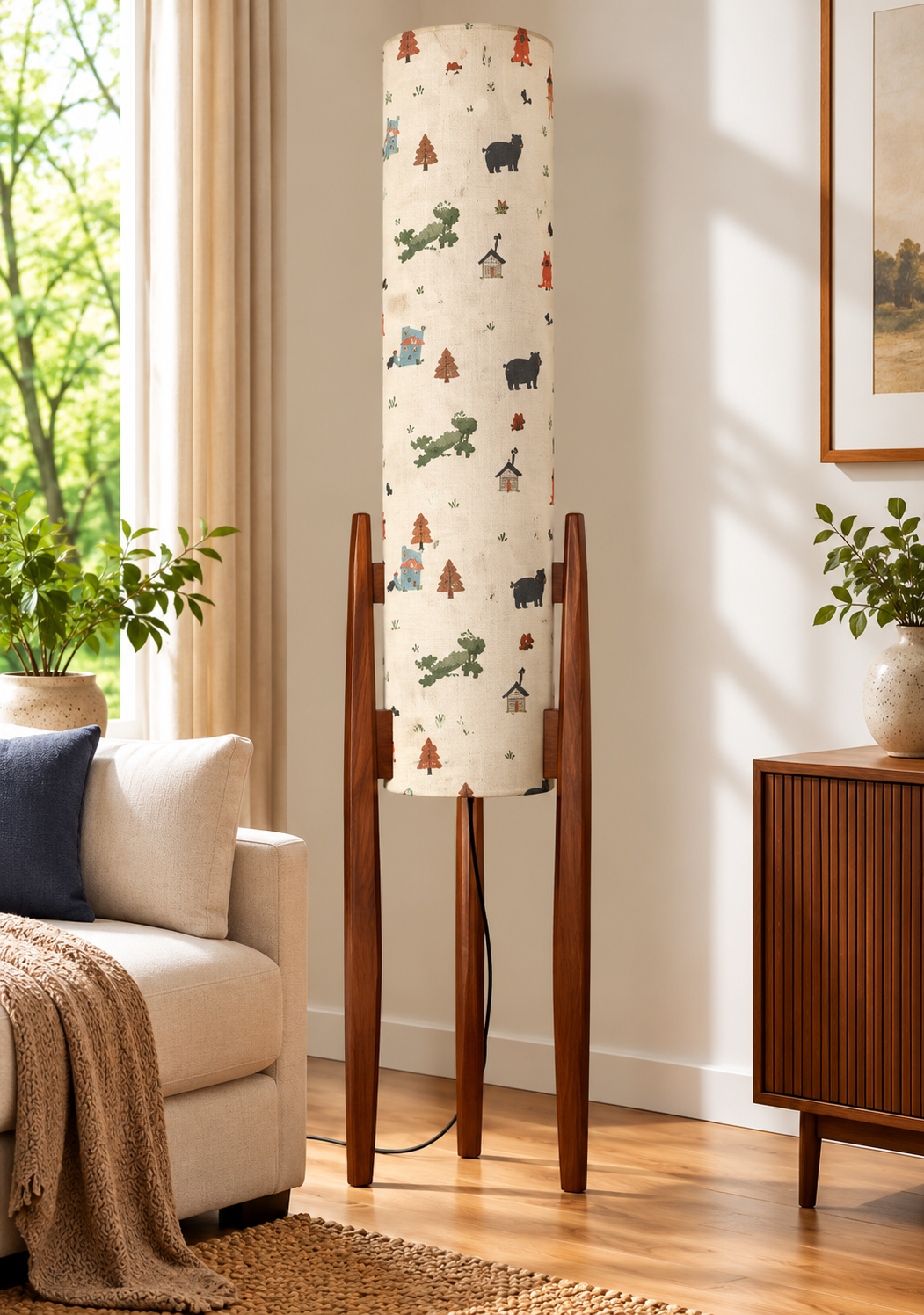 Woodland Wander Tripod Floor Lamp