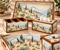 Lakeside Tuscany 3-Piece Tabletop Organizer Set