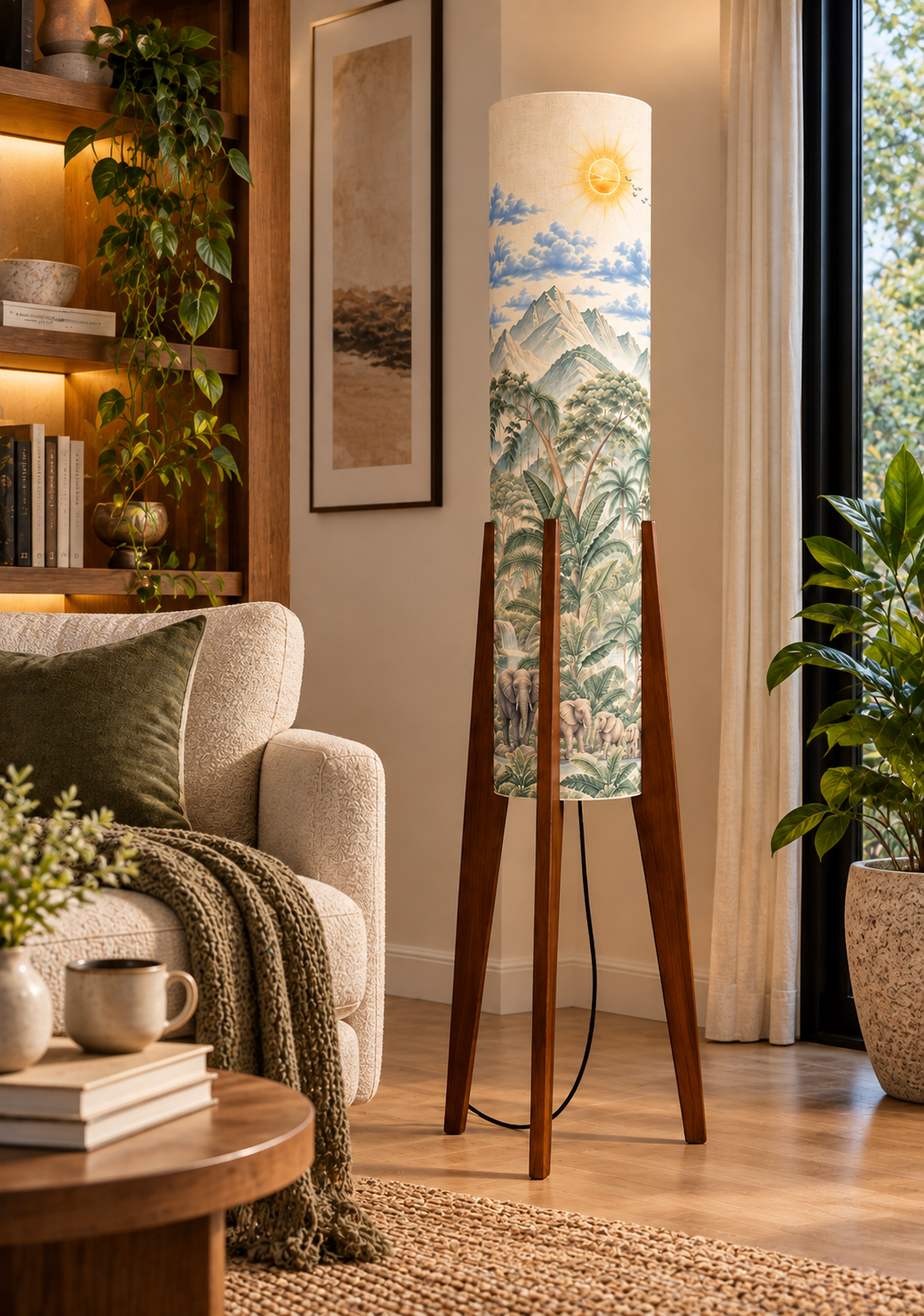 Aranya vista Floor Lamp