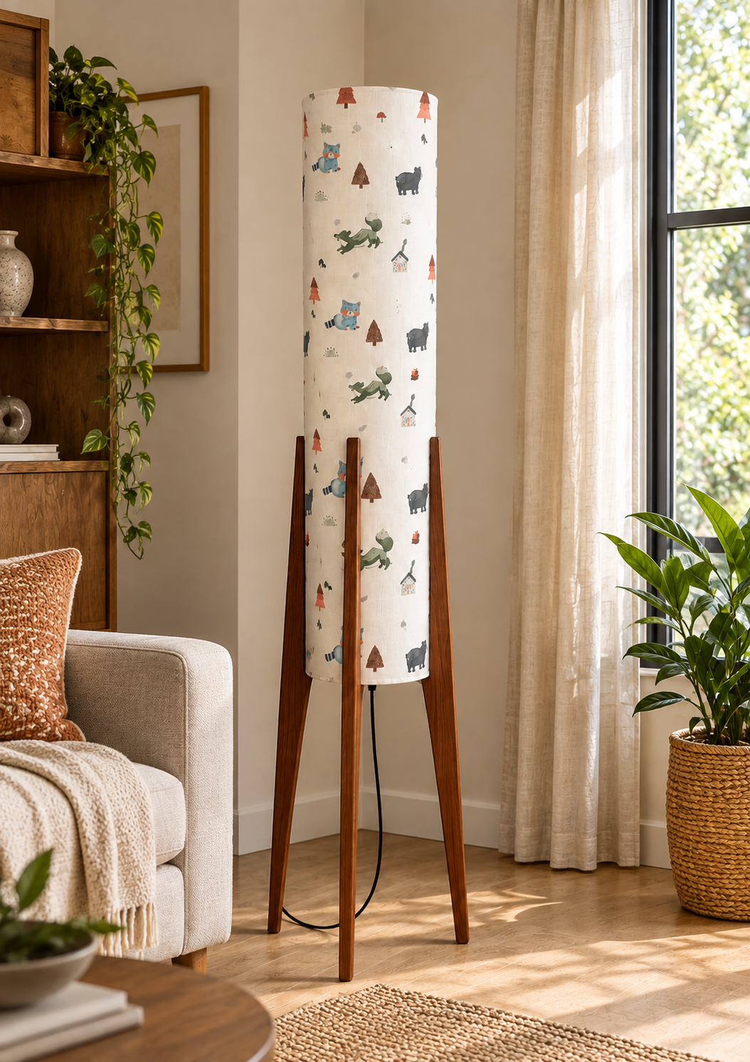 Forest Tales Tripod Floor Lamp