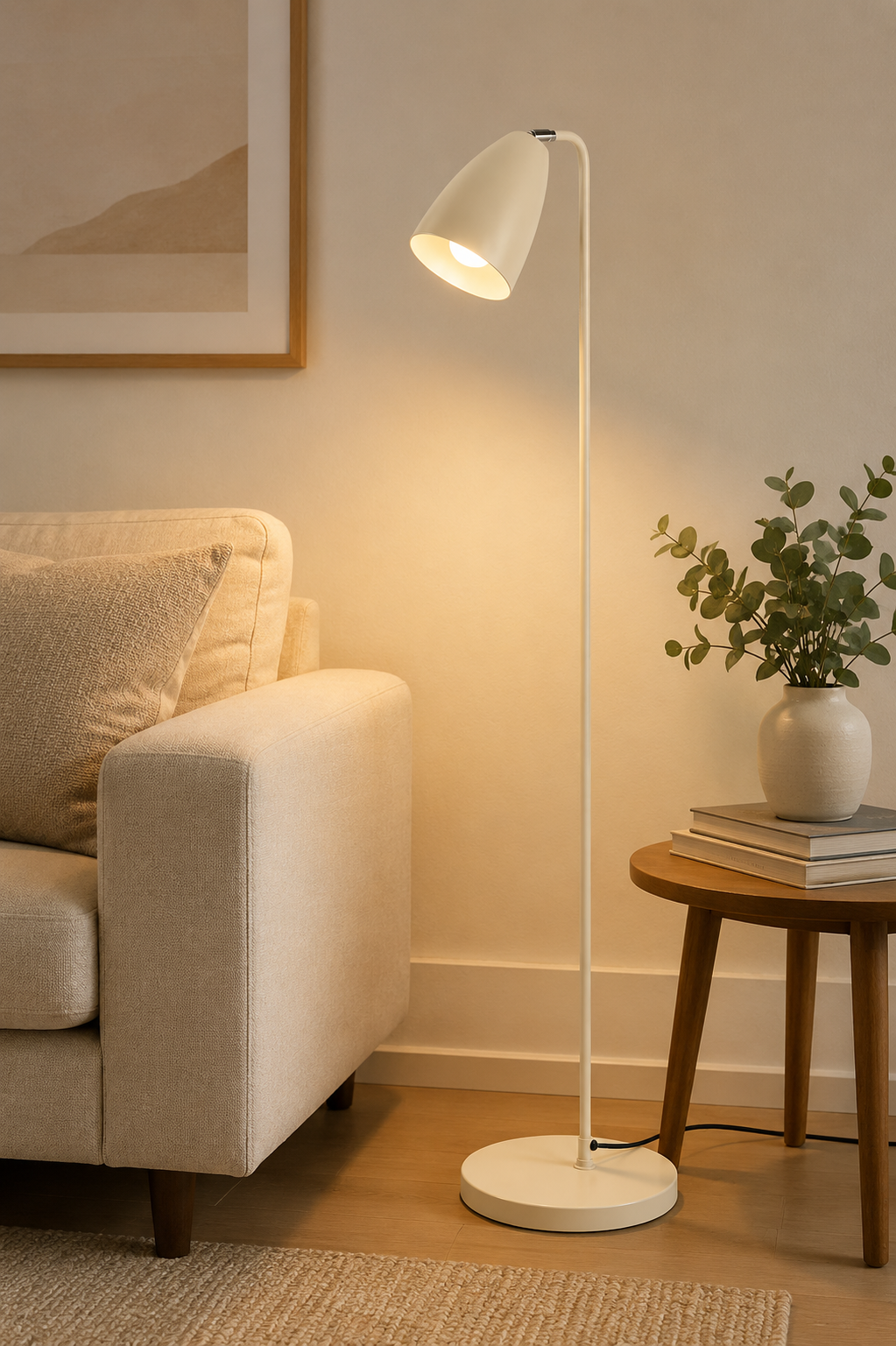Minimalist Metal Floor Lamp for Living Room & Bedroom