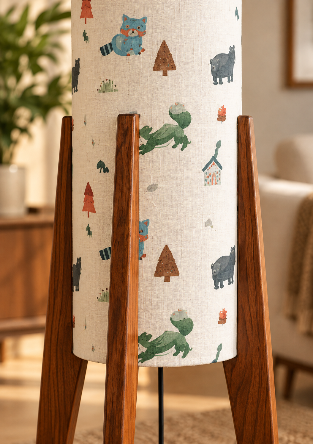 Forest Tales Tripod Floor Lamp