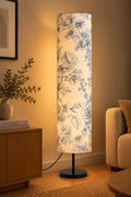 Midnight Bloom Column Lamp