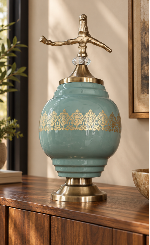 Sage Crown Tabletop Ornament