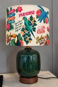 Paradise Escape Pedestal Table Lamp