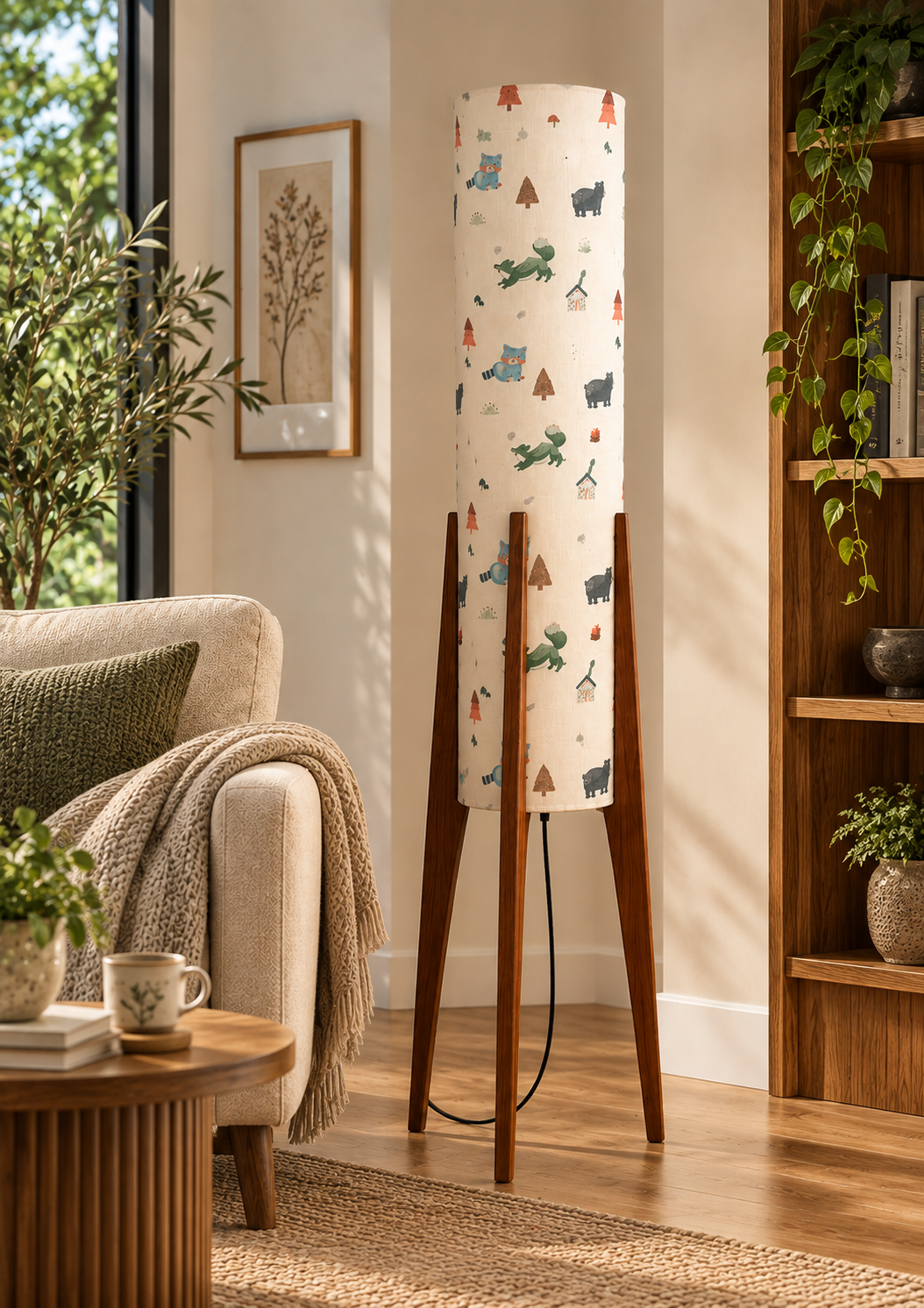 Forest Tales Tripod Floor Lamp
