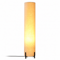 Modern Floor Lamp for Living Room with Warm Fabric Shade