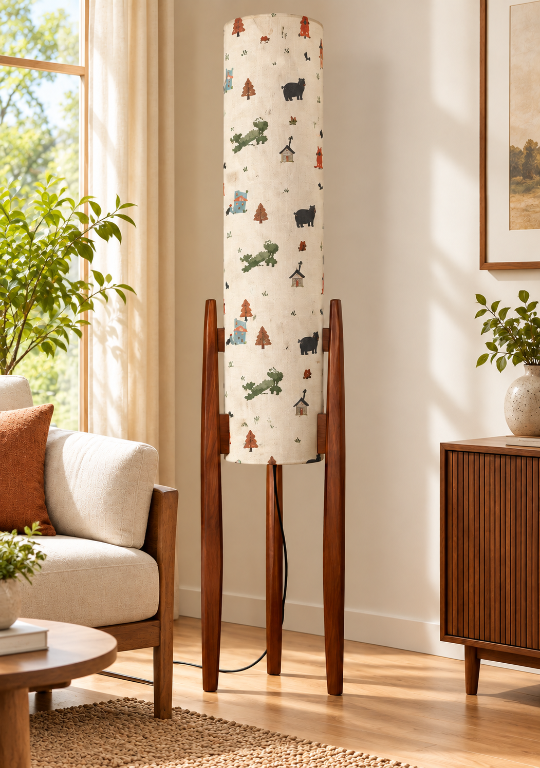 Woodland Wander Tripod Floor Lamp