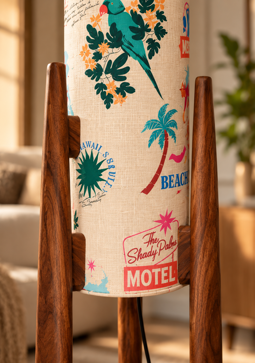 Tropical Voyage Tripod Floor Lamp